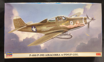 Hasegawa 1/48 P-400/P-39D AIRACOBRA with PINUP GIRL