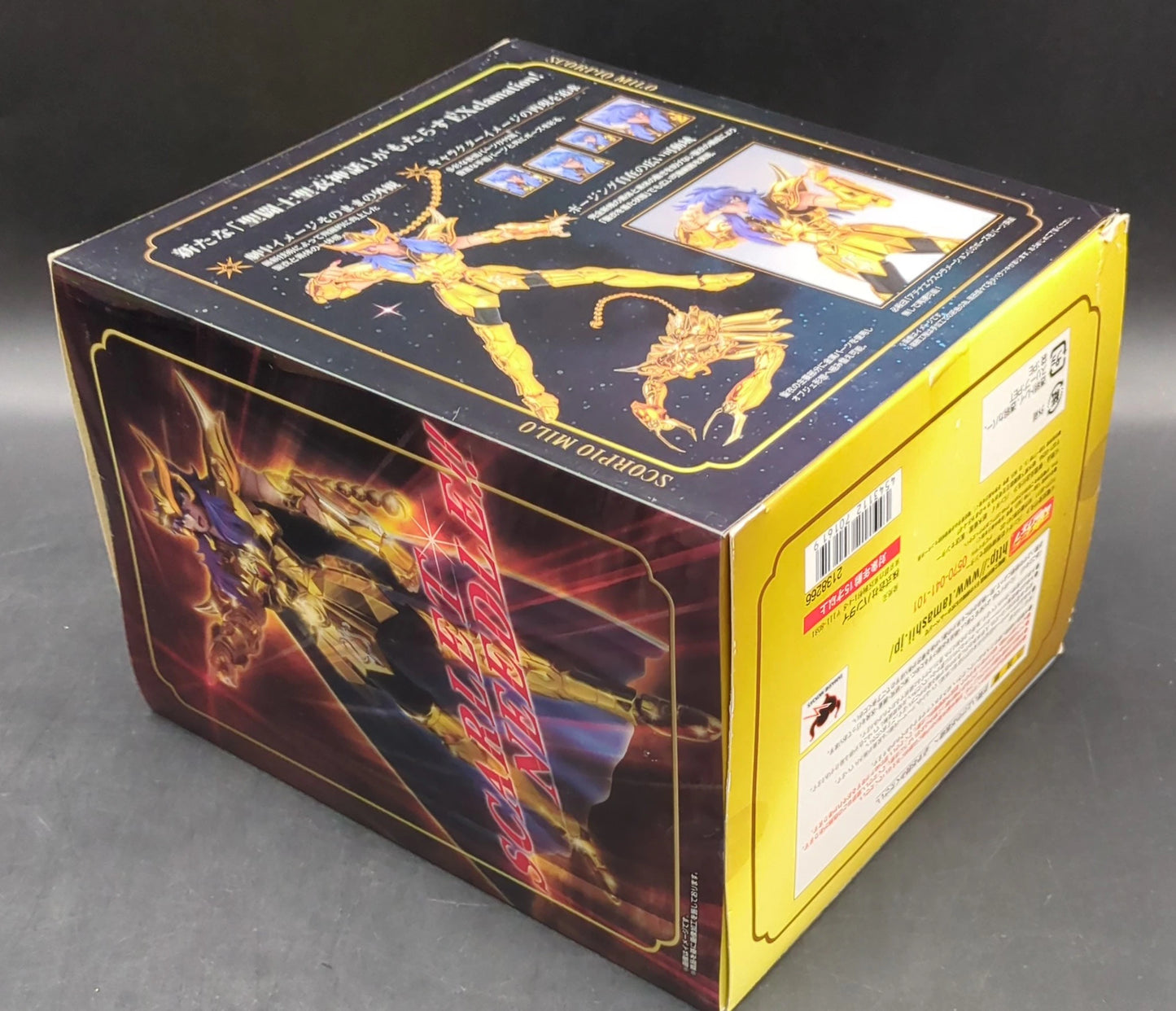 BANDAI Saint Seiya Myth Cloth EX Masami Kurumada Scorpion Milo First edition version Effect With Bonus
