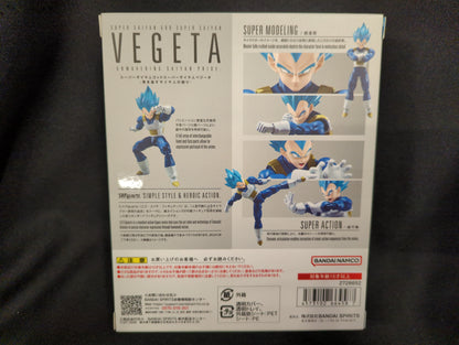 Bandai SH Figuarts Super-Saiyan God Super-Saiyan Vegeta - The Pride of a Consistent Saiyan