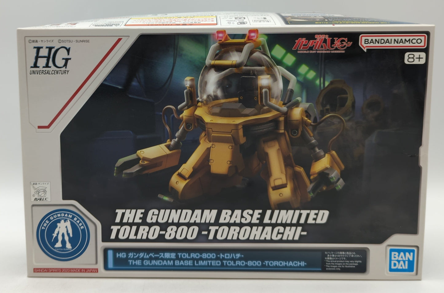 BANDAI SPIRITS HGUC/Gundam Base Limited Mobile Suit Gundam UC TOLRO-800 -Torohachi-