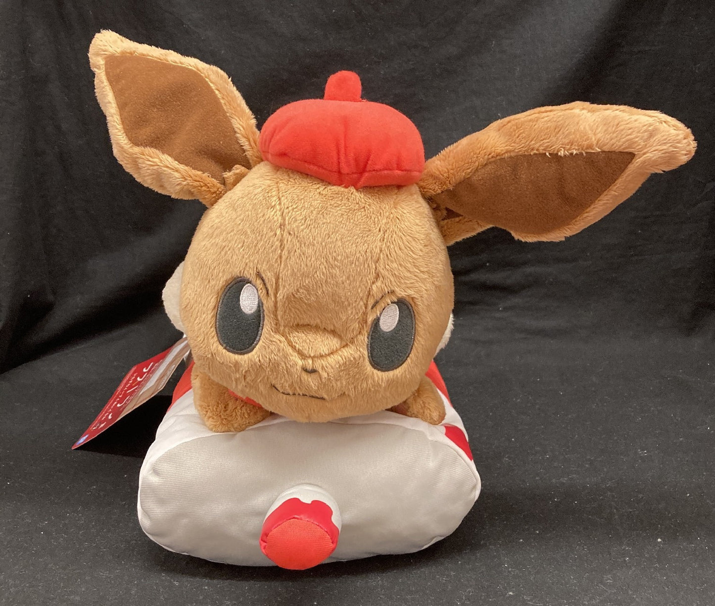 Bandai Spirits Ichiban Kuji Pokemon Eevee and Colorful Art Last Prize Mischievous Eevee Plush Stuffed Toy