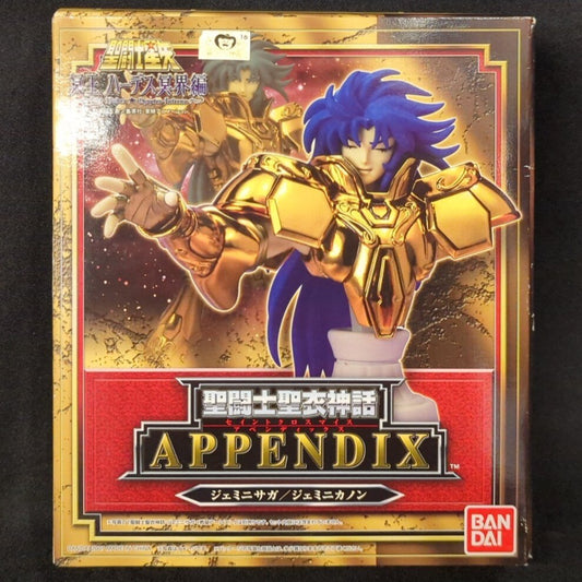 BANDAI Saint Seiya Myth Cloth APPENDIX Appendix Masami Kurumada Gemini Saga/ Gemini Kanon Resale Edition