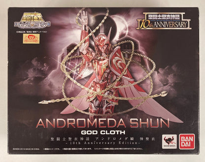 BANDAI Saint Seiya Cloth Myth Masami Kurumada Andromeda Shunshin Cloth 10th Anniversary Edition