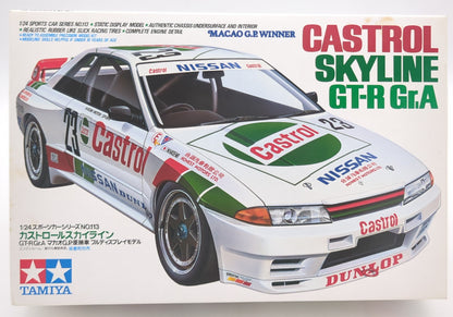 Tamiya 1/24 Sports Car series No.11 Macau GP Winner Castrol Skyline GT-R Gr.A 24113