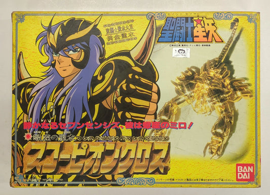 Bandai Saint Seiya Gold Cloth / Saint Cloth Taikei Masami Kurumada Scorpion Cross