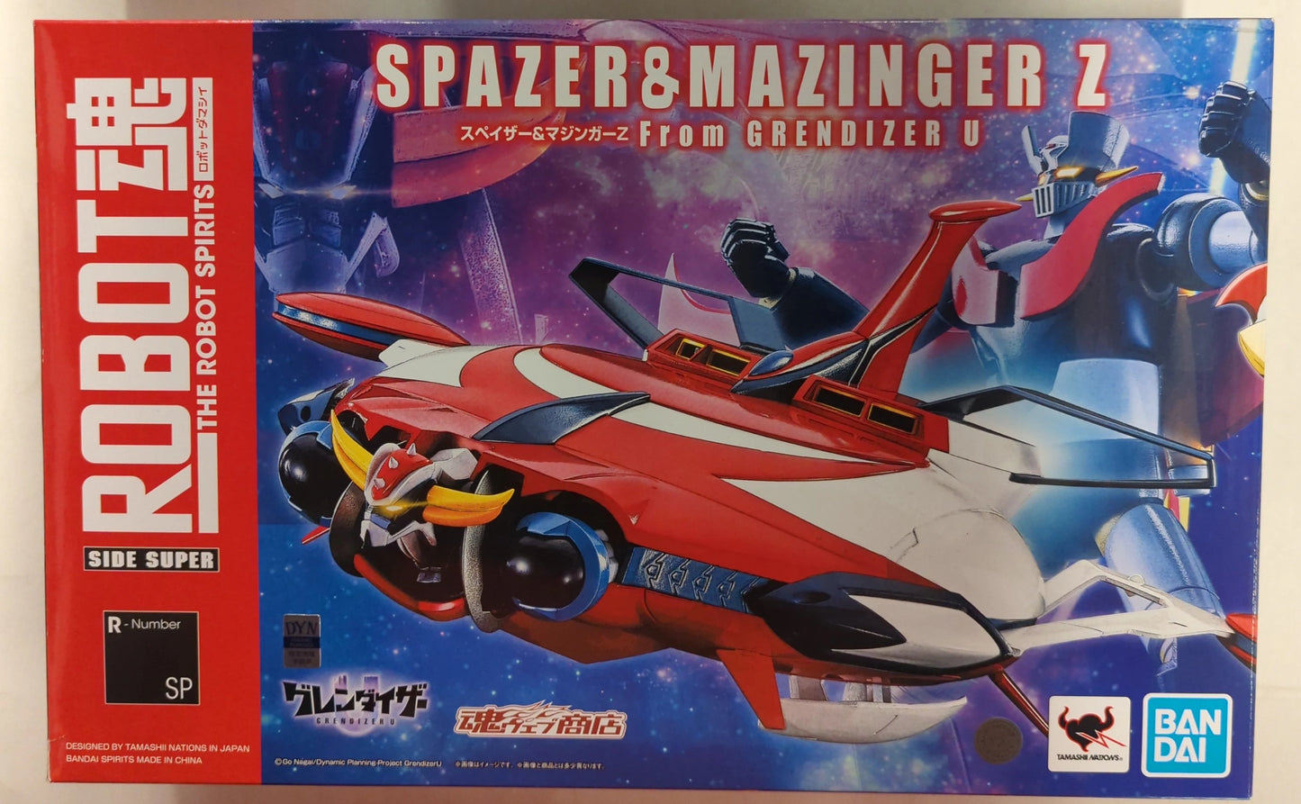 Bandai Spirits - The Robot Spirits  Grendizer U Spazer & Mazinger Z From GRENDIZER U