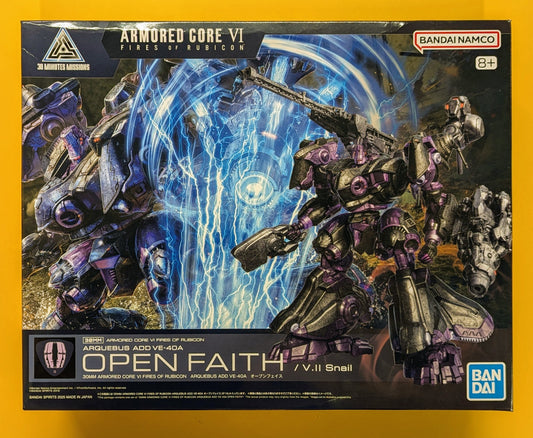 Bandai 30 Minutes Missions Arquebus Add VE-40A Open Face 17