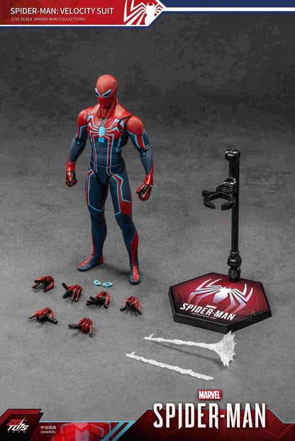 【ZD TOYS】スパイダーマン：ベロシティ・スーツ （7インチ Xシリーズ）