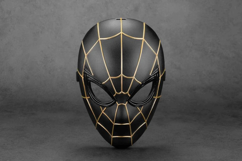 Role Play Mask Black & Gold Spider-Man