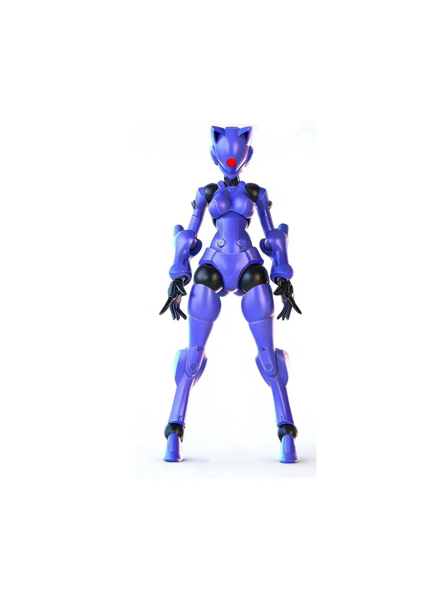 3 min project series quick alien 1/18 scale Model Kit (purple)