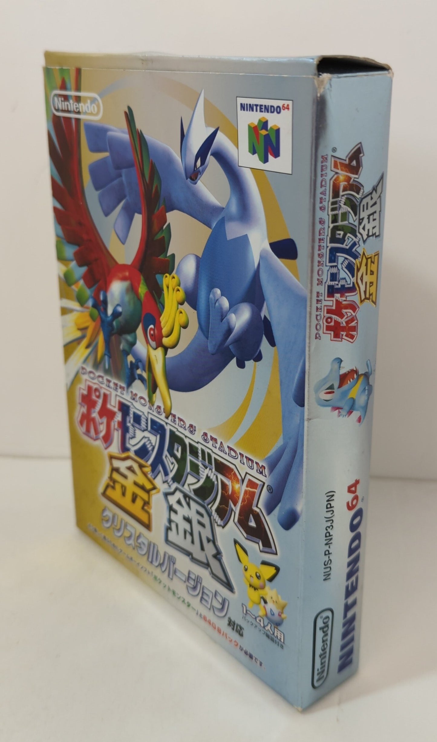 NINTENDO64 Pokemon Stadium Gold/Silver Crystal Compatible