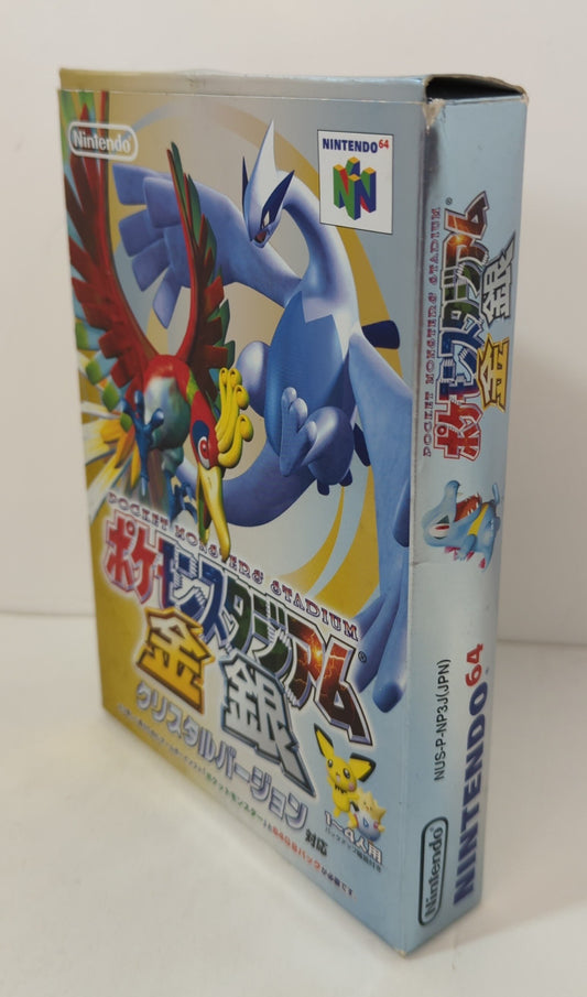 NINTENDO64 Pokemon Stadium Gold/Silver Crystal Compatible