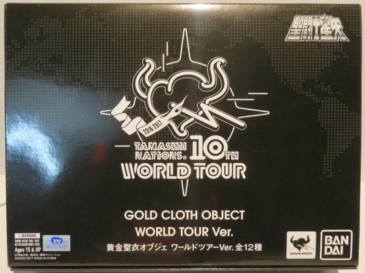 BANDAI Saint Seiya Myth Cloth APPENDIX/ Appendix Masami Kurumada Gold Cloth Object/World Tour ver. All 12 Type Set Box All 12 Types