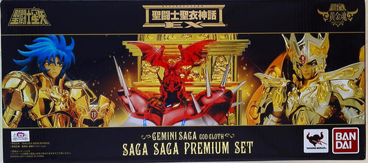 Bandai - Saint Seiya Myth Cloth EX Gemini Saga ( God Cloth ) / Modify BOX-free - Sagasaga Premium set - Modify Mu