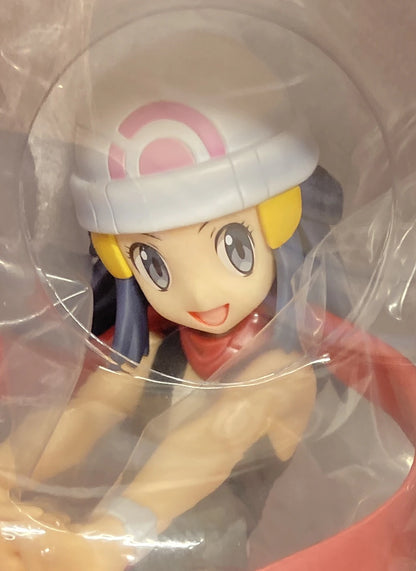 Kotobukiya ArtFX J / Pokemon Pokemon Hikari with Piplup Bonus Item Illustration Shikishi Included With Bonus