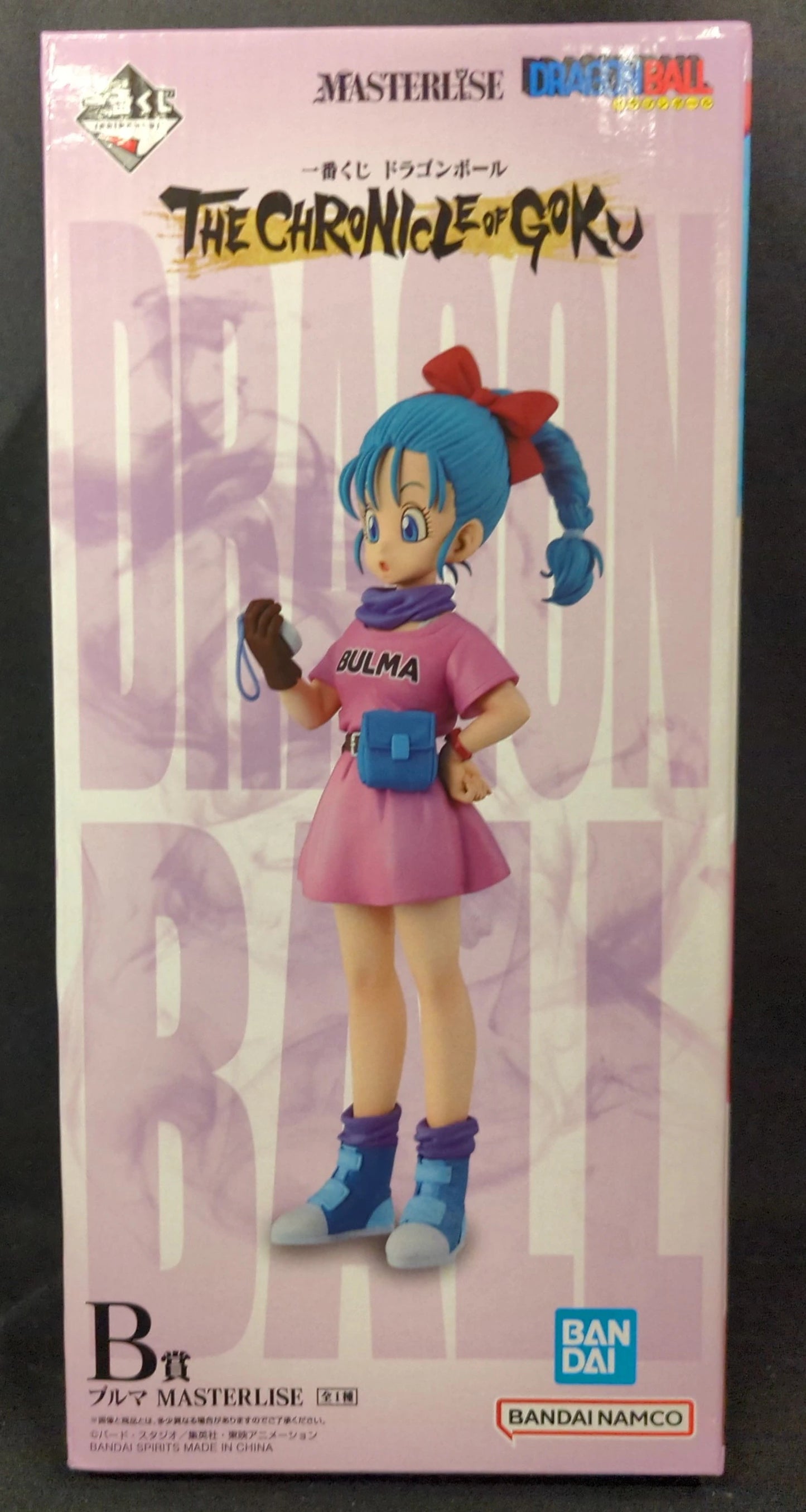RFTERM0TOKEN Ichiban Kuji Dragon Ball THE CHRONICLE OF GOKU B-Preis: Bulma MASTERLISE
