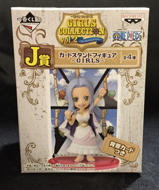 Banpresto - Ichiban Kuji Piece Girls Collection 2 Strong Girls J-Prize Vivi Card stand Figure