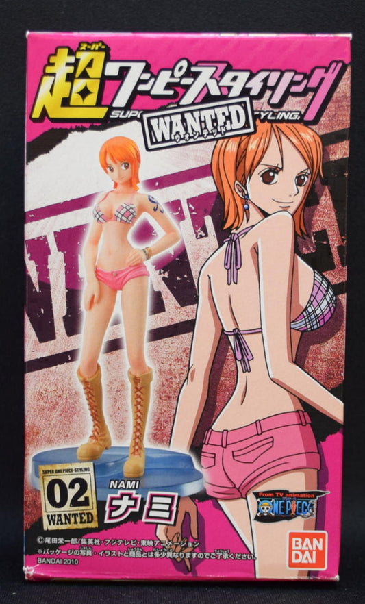 Bandai Super One Piece Styling WANTED Nami