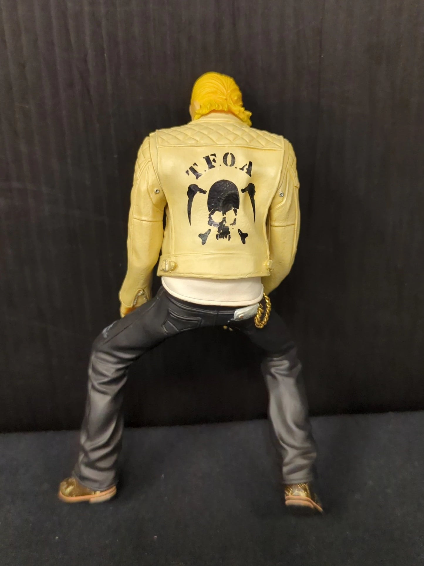 Aoshima/Studio Ren 1/12 PVC finished figure and bike Plastic Model set Karasu vol.1 Tesshou Kawachi and BLACK LOW RIDER set Regulus version