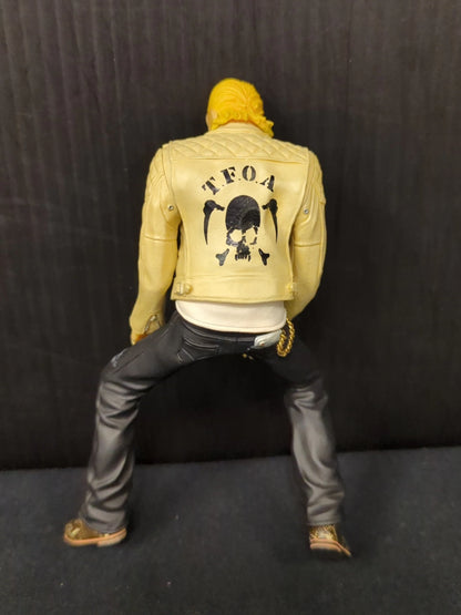 Aoshima/Studio Ren 1/12 PVC finished figure and bike Plastic Model set Karasu vol.1 Tesshou Kawachi and BLACK LOW RIDER set Regulus version
