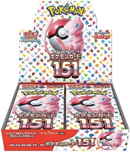 Enhancement expansion pack “Pokemon Card 151” (SV2a) [Unopened BOX] {-}