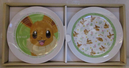 Kinsho Pottery Pokemon Eevee Plate Set