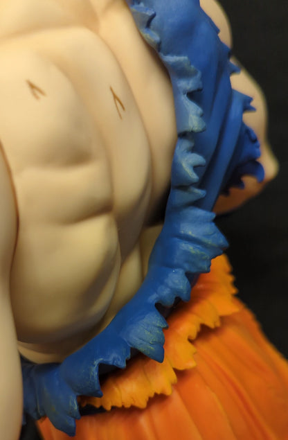 X-Plus Gigantic Series Super-Saiyan Son Goku Damage Ver. Versione Capelli Trasparenti