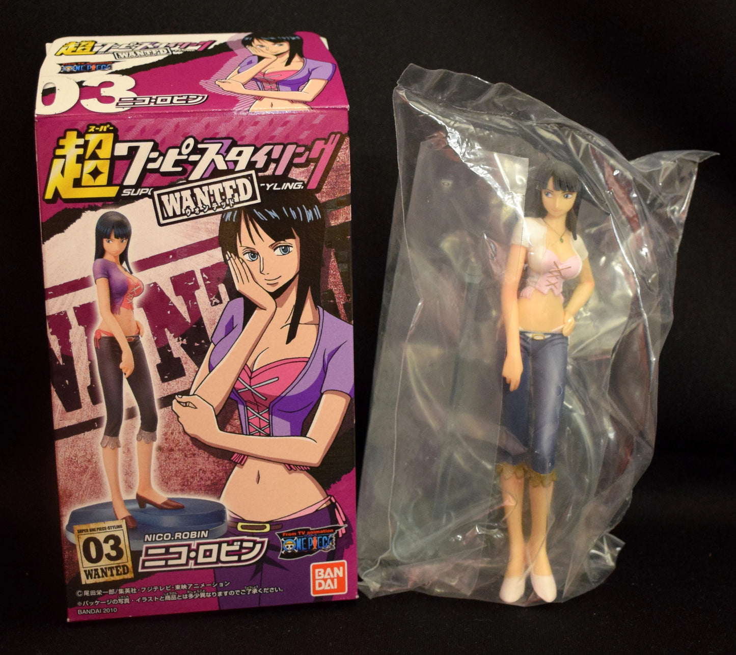 Bandai Super One Piece Styling WANTED rare) Nico Robin