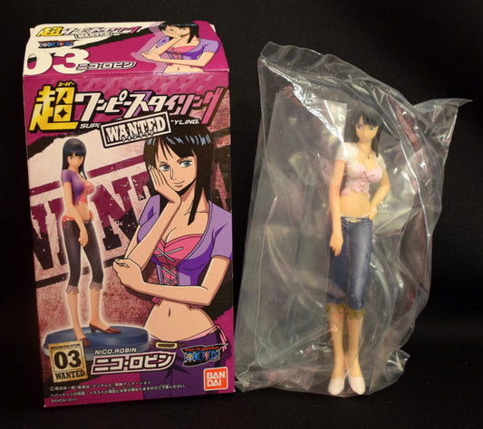 Bandai Super One Piece Styling WANTED rare) Nico Robin