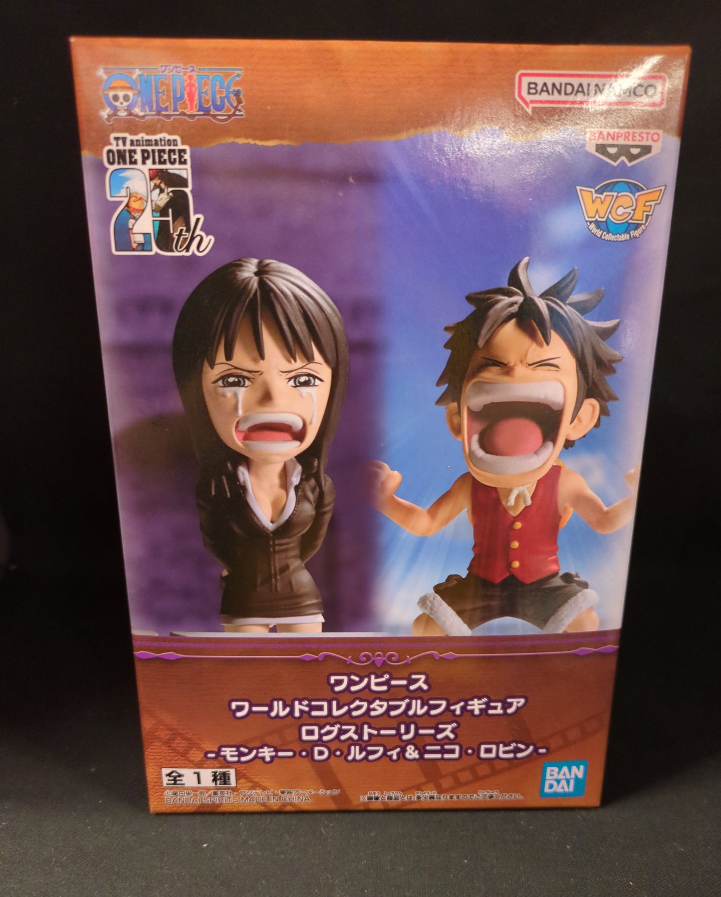BANDAI SPIRITS WCF PIECE Log Stories Monkey D. Luffy & Nico Robin