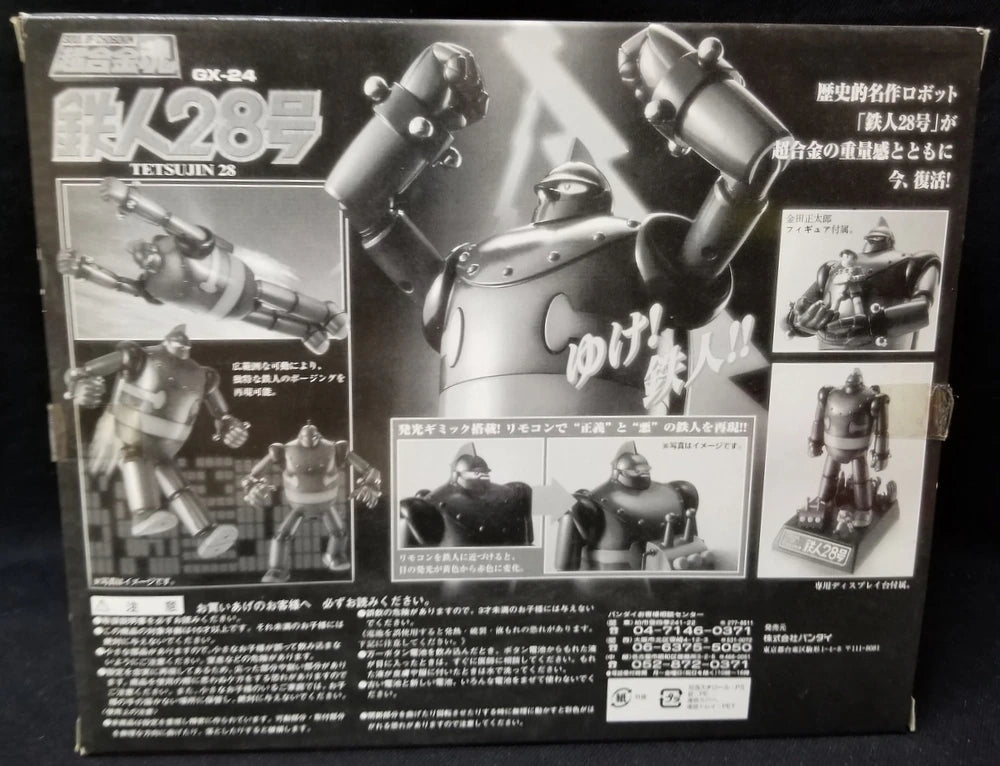 Bandai Soul of Chogokin GX24 Tetsujin 28 Special Color Ver. winning notice No