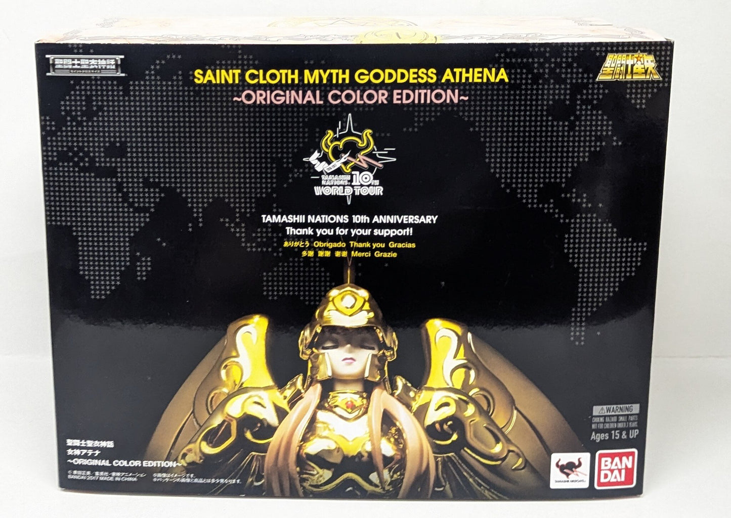 BANDAI Saint Seiya Myth Cloth Masami Kurumada Goddess Athena/Saori Kido ORIGINAL COLOR EDITION OCE
