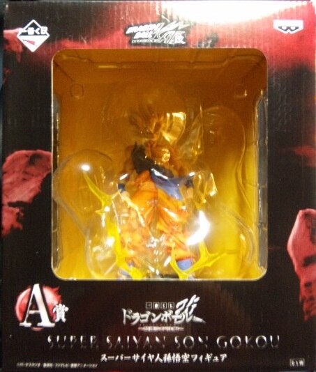 Banpresto -- most -- a lot -- /strongest rival / DragonBall Kai Prize A super Saiya people grandchild Goku figure /not opened box damaged
