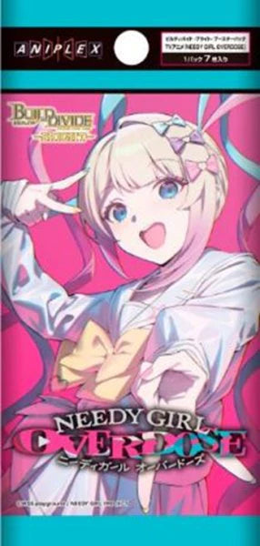 Building Divide -Bright- Booster Pack TV Anime "NEEDY GIRL OVERDOSE" Quantity in 1BOX: 16
