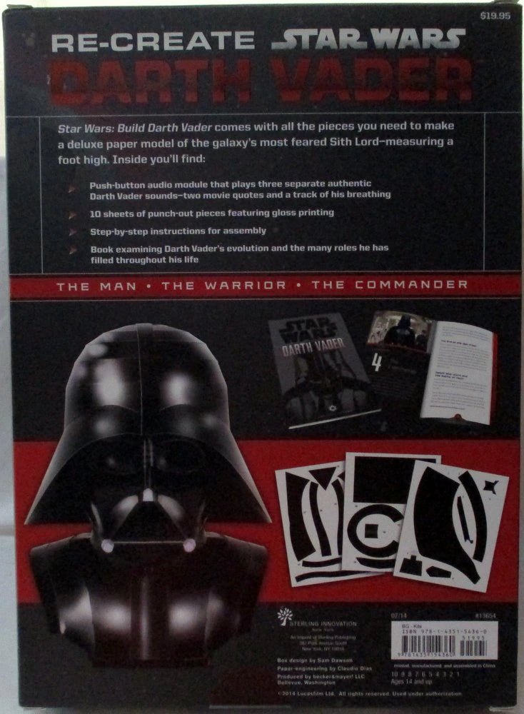 STERLING INNOVATION BUILD DARTH VADER