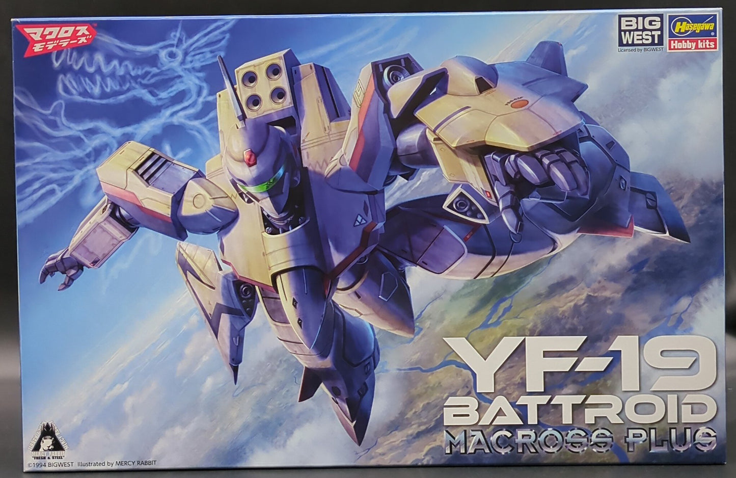 Hasegawa YF-19 Battroid `Macross Plus`