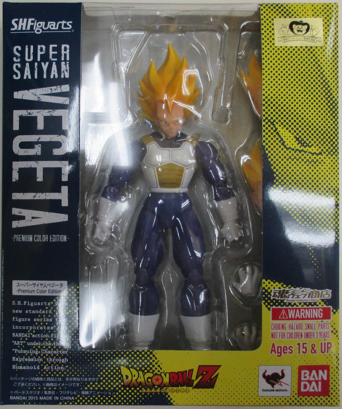 Bandai SH Figuarts Super Saiyan Vegeta Premium Color Edition