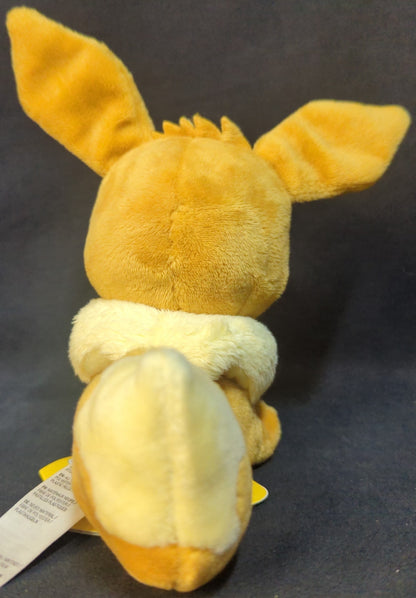 Pokemon - Plush Stuffed Toy/Pokemon fit/Yellow Tag Pocket Monster Eevee
