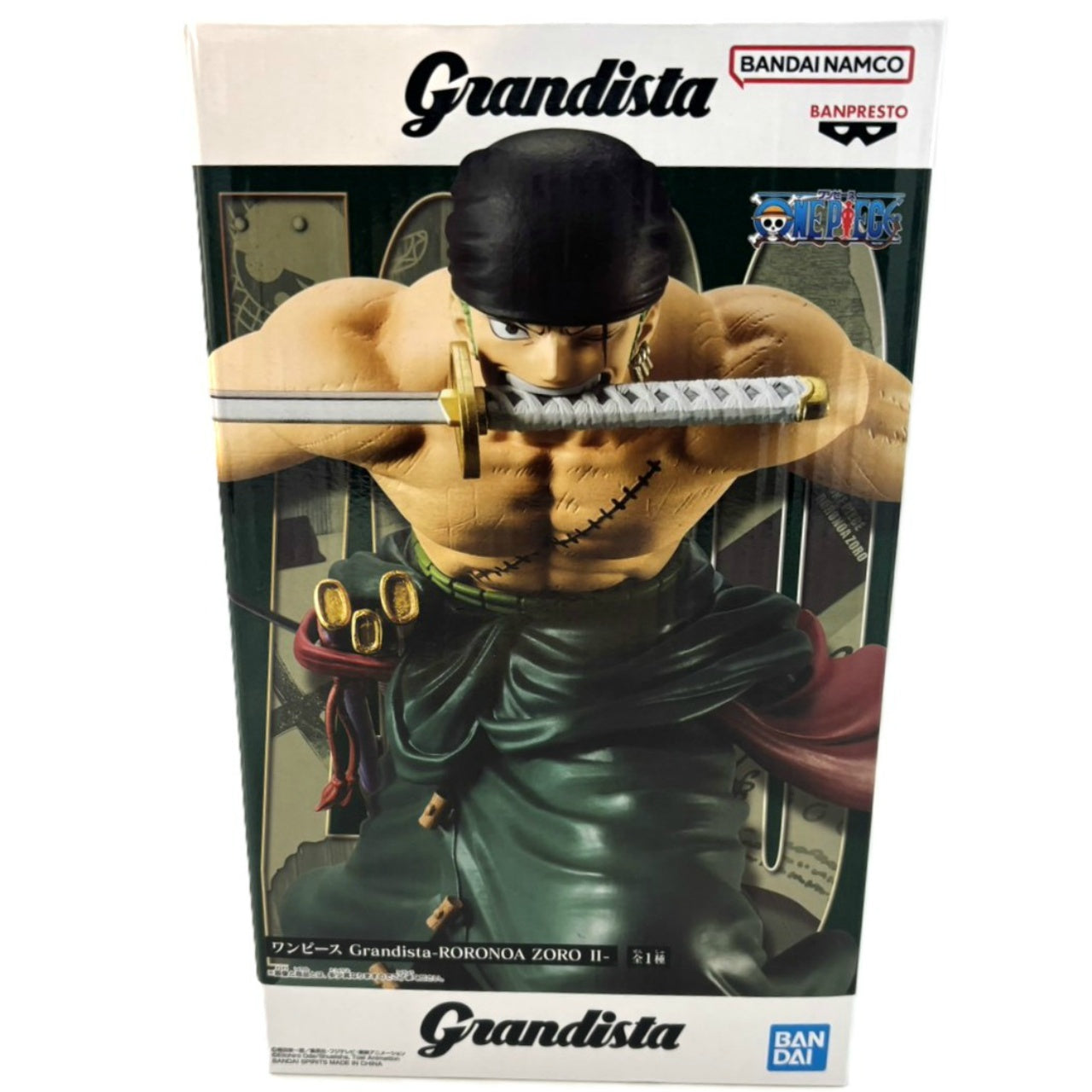 Bandai Spirits One Piece Grandista-RORONOA ZORO II- (Roronoa Zoro 2)