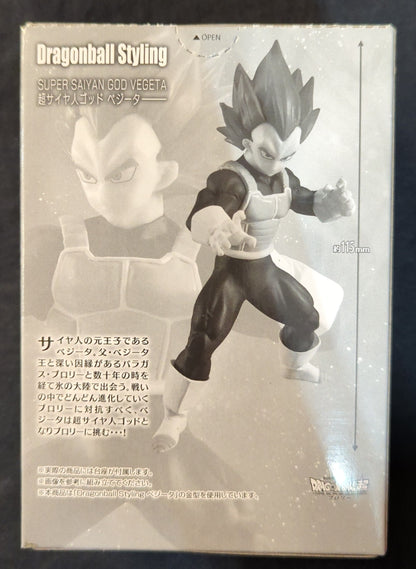 Bandai Dragon Ball Styling Super Saiyan God Vegeta