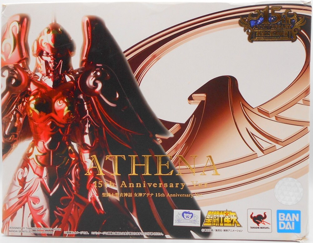 BANDAI SPIRITS Saint Seiya Myth Cloth Goddess Athena 15TH ANNIVERSARY VER.