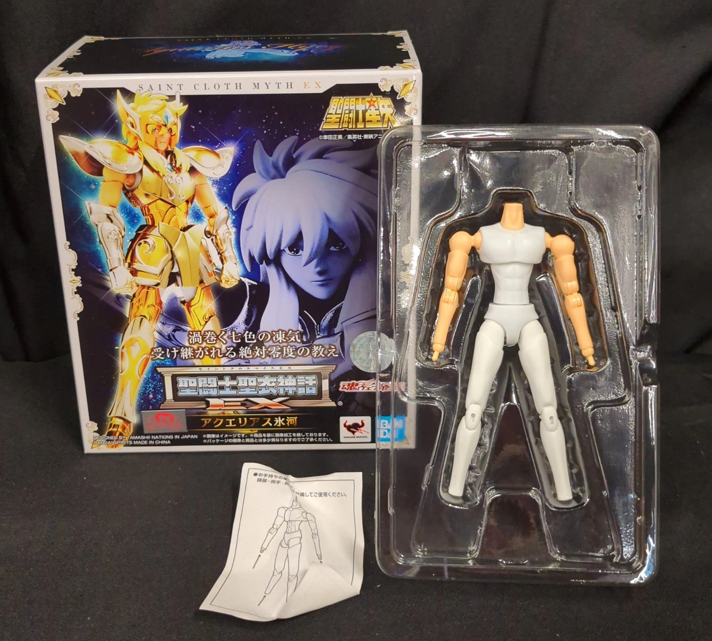 Bandai Spirits Saint Seiya Cloth Myth EX Masami Kurumada Aquarius Hyouga/with modified body