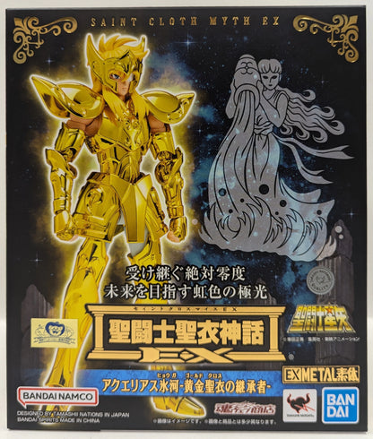 Bandai Spirits Saint Seiya Myth Cloth EX Masami Kurumada Aquarius Hyouga - Successor of the Gold Cloth -