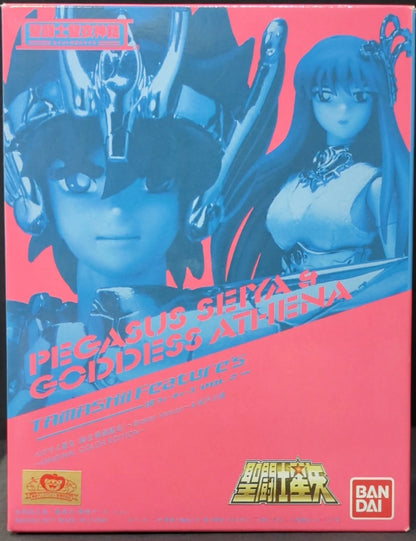 BANDAI RFTERM0TOKEN Stoff Masami Kurumada Pegasus Seiya/Reborn Bronze Stoff gebrochen ver. & Saori Kido Originalfarben