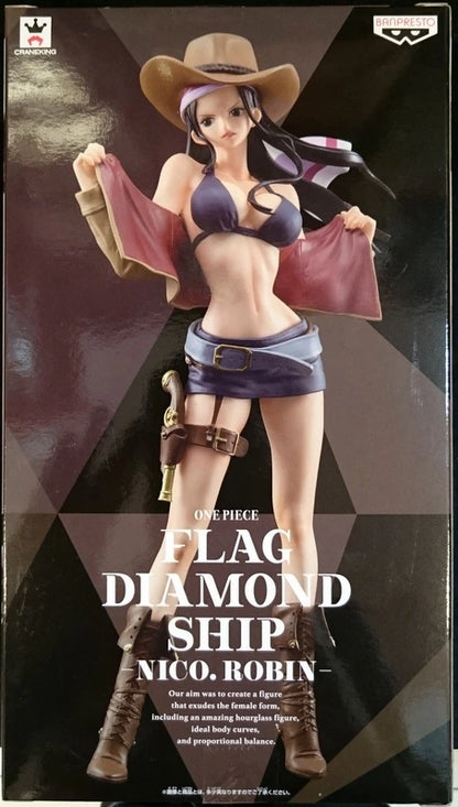 Banpresto FLAG DIAMOND SHIP NICO.ROBIN One Piece Robin