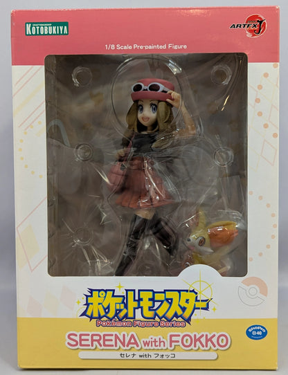 Kotobukiya ArtFX J/Pokemon Serena with Fennekin PVC