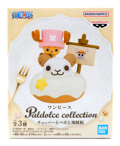Bandai Spirits Paldolce collection Chopper, Bepo and the Pirate Crew Merry Go Donut A