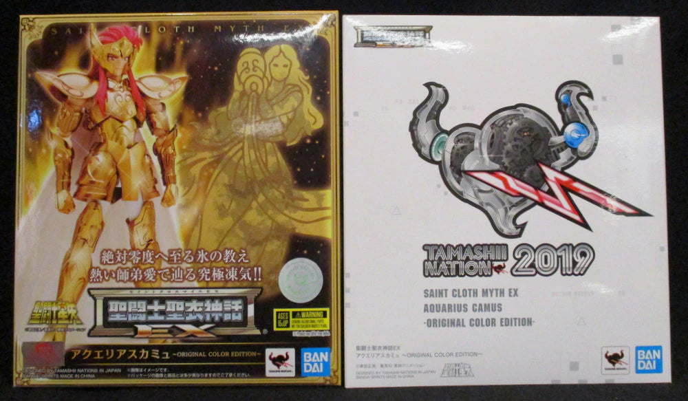 Bandai Spirits Saint Seiya Myth Cloth EX Aquarius Camus ORIGINAL COLOR EDITION