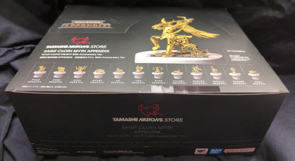 BANDAINAMCO/BANDAISPIRITS RFTERM0TOKEN Mito de la tela APPENDIX/Apéndice Objeto de tela dorada de Masami Kurumada/20.º aniversario ver. Los 12 tipos Juego surtido Caja Los 12 tipos