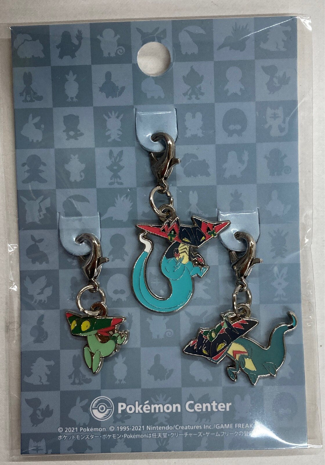 Pokemon National Pokedex Metal charm 885 886 887 Pokemon Dreepy/Droakloak/Dragapult
